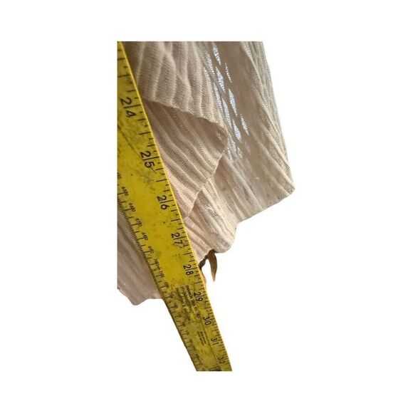 Long Sleeve Pointelle Peplum Sweater Cardigan - Picture 4 of 9